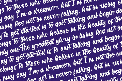 Purplest Stonelly - Beautiful Script Font Font Letterena Studios 
