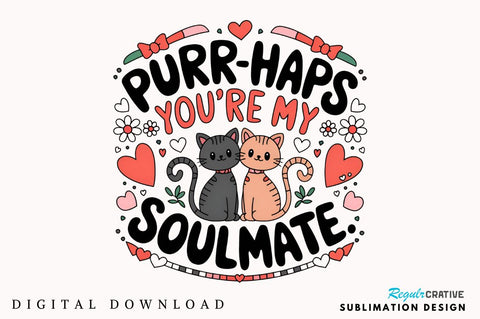 Purr Haps You're Sublimation Design Sublimation Regulrcrative 