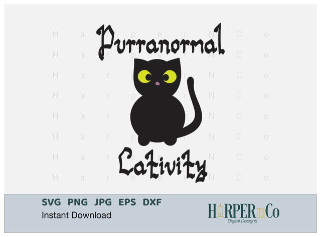Purranormal SVG PNG Cut EPS File SVG HarperNCo 