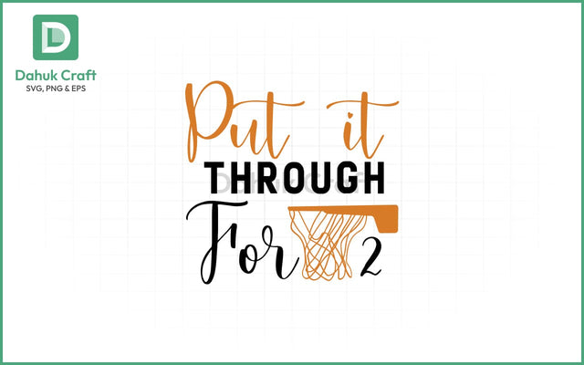Put It Through for 2 SVG PNG & EPS V19 SVG dahukdesign 
