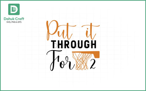 Put It Through for 2 SVG PNG & EPS V19 SVG dahukdesign 