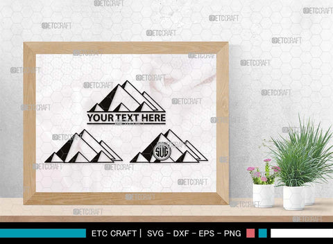 Pyramid Monogram, Pyramid Silhouette, Pyramid SVG, Egypt Svg, Egyptian Svg, Landmark Svg, Travel Svg, SB00528 SVG ETC Craft 