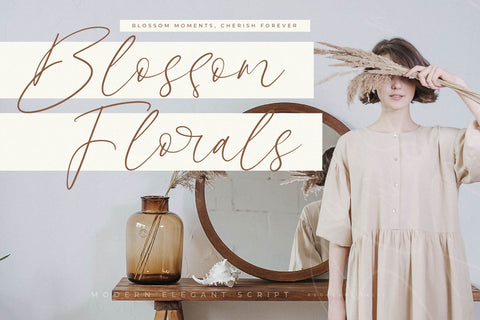 Qarlesya - Modern Elegant Script Font Letterena Studios 