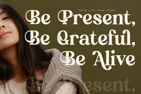 Qeldorat - Modern Serif Font Font Letterena Studios 