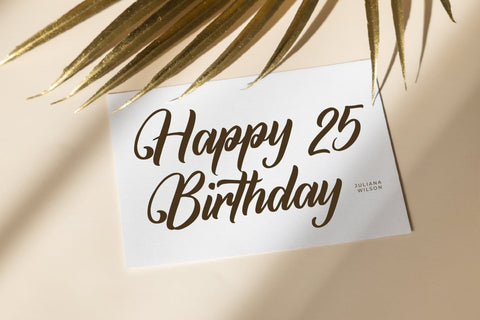 Qentyson Humberta - Modern Bold Script Font Letterena Studios 