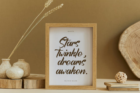 Qentyson Humberta - Modern Bold Script Font Letterena Studios 