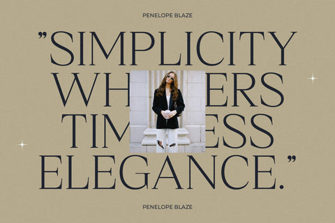 Qestrafin - Modern Serif Font Font Letterena Studios 