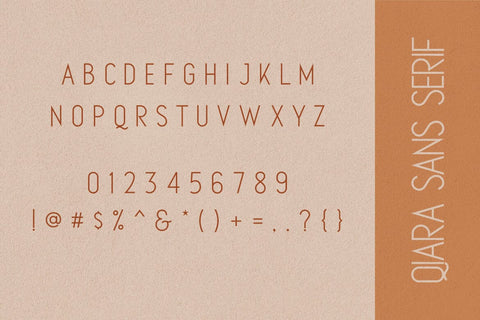Qiara Font Duo Font studioalmeera 