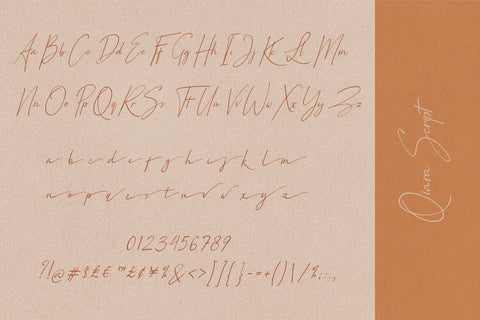 Qiara Font Duo Font studioalmeera 