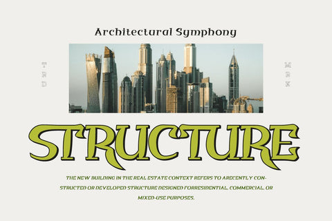 Qituen - Classic Modernism Font Font twinletter 