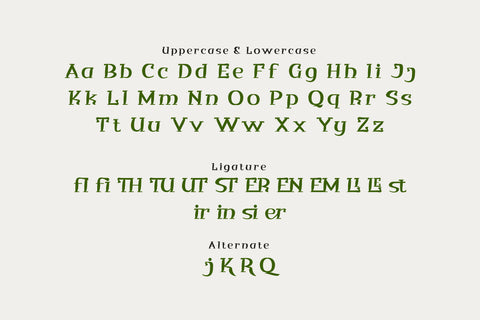 Qituen - Classic Modernism Font Font twinletter 