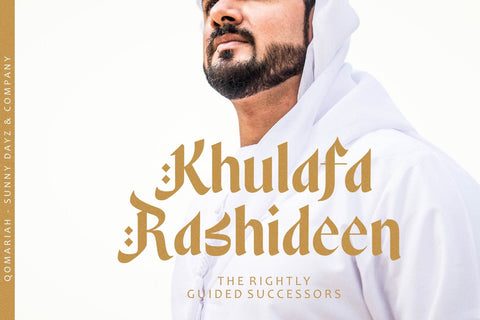 . Qomariah – Arabic Display Font Font Four Lines Std. 