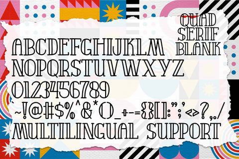 Quad Serif Font Font Dm Letter Studio 