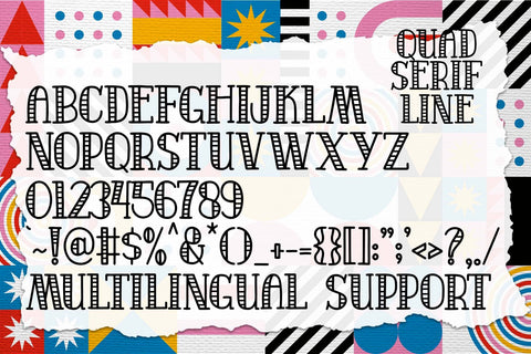 Quad Serif Font Font Dm Letter Studio 