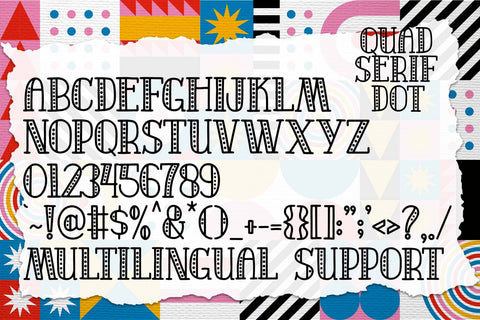 Quad Serif Font Font Dm Letter Studio 