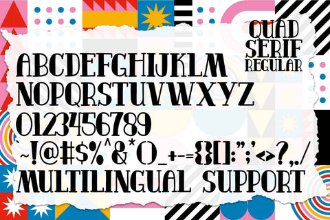 Quad Serif Font Font Dm Letter Studio 
