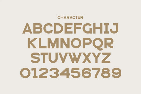 Quadran - Vintage Sans Serif Font Font Masyafi Studio 