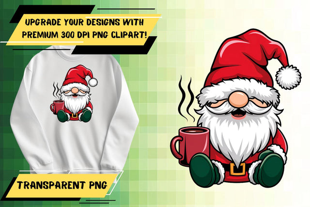 Quality graphics, made for sublimation projects , Gnome Sublimation HoodArtCraft 