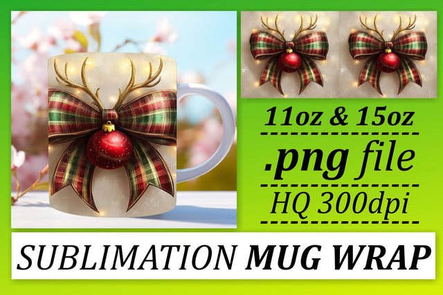 Quality mug wrap templates, elevate your crafts! , Xmas Sublimation afrosvg 