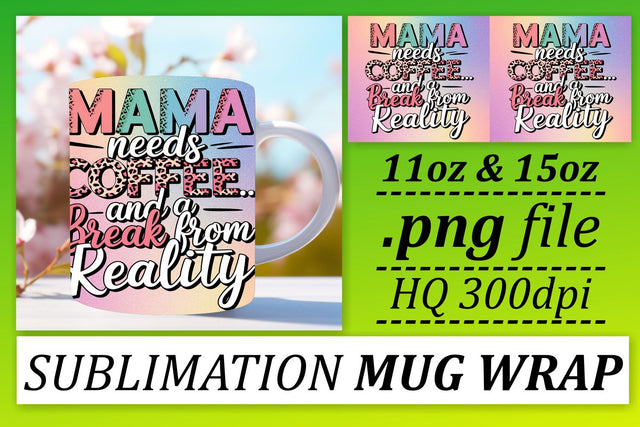 Quality mug wraps, enhance your crafting skills! , Mothers Day Sublimation afrosvg 