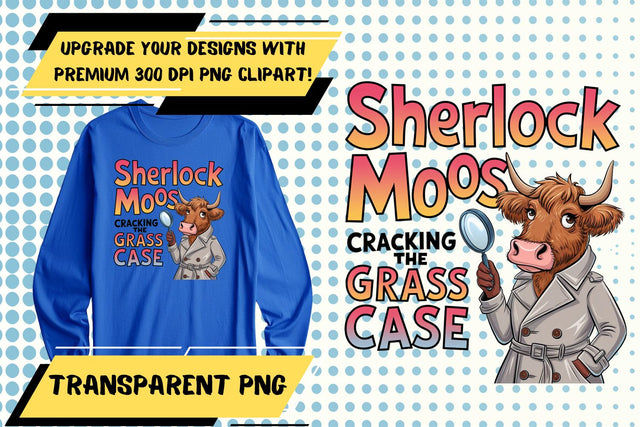 Quality sublimation images, in PNG format , Funny Cow Sublimation HoodArtCraft 