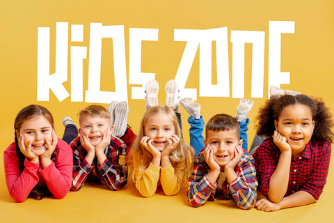 Qubiko - Unique Display Font Font Mozzatype 