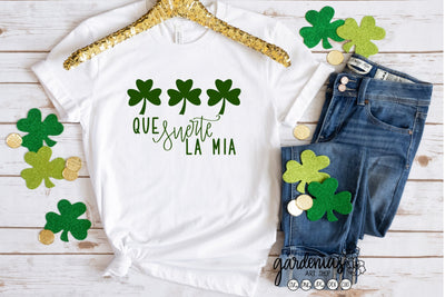Que suerte la mía - Trebol SVG Gardenias Art Shop 