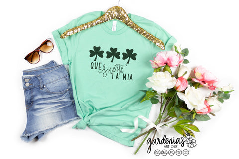 Que suerte la mía - Trebol SVG Gardenias Art Shop 