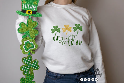 Que suerte la mía - Trebol SVG Gardenias Art Shop 