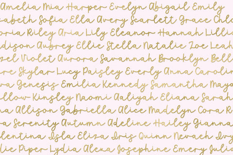 Queen Bee Script Font Beck McCormick 