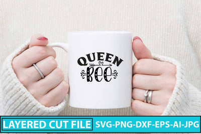 Queen Bee SVG Cut File SVG Syaman 