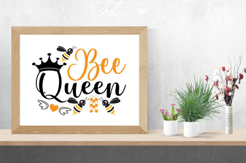 Queen Bee SVG Design SVG Designangry 