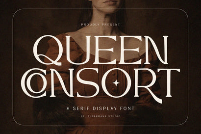 Queen Consort - Serif Font Font Alpaprana Studio 