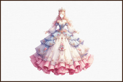 Queen Dresses Collection Sublimation Sublimation designartist 