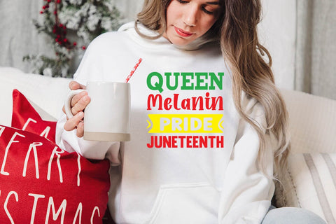 Queen Melanin Pride Juneteenth SVG Angelina750 