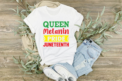 Queen Melanin Pride Juneteenth SVG Angelina750 