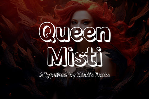 Queen Misti Font Misti's Fonts 