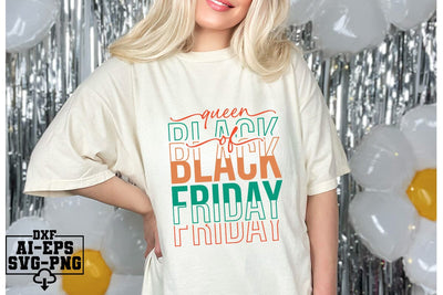 Queen Of Black Friday Svg Cut Files Creative Art SVG CraftlabSvg55 