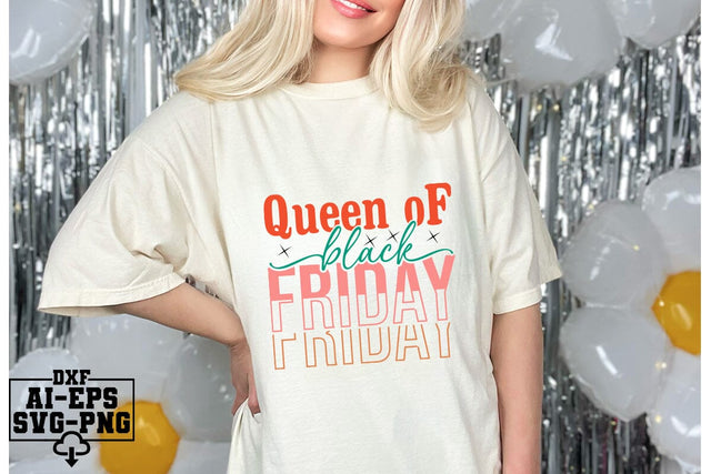 Queen Of Black Friday Svg Cut Files Creative Art SVG CraftlabSvg55 