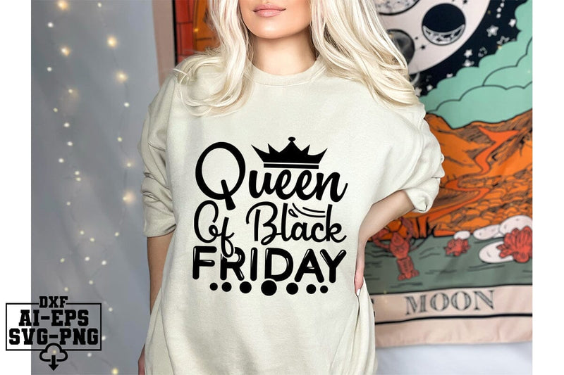 Queen Of Black Friday Svg Cut Files Creative Art SVG CraftlabSvg55 