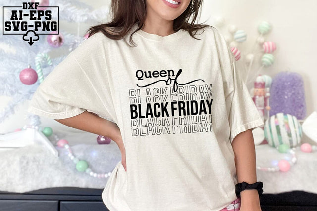 Queen Of Black Friday Svg Cut Files Creative Art SVG CraftlabSvg55 