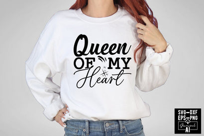 Queen Of My Heart Svg Cut Files Creative Art SVG CraftlabSvg55 