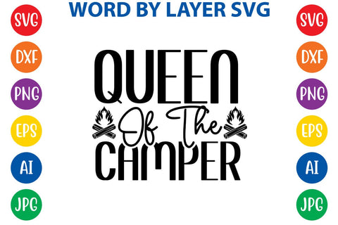 Queen Of The Camper SVG DESIGN SVG Rafiqul20606 