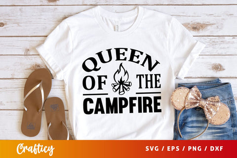 Queen of the campfire SVG Design SVG Designangry 