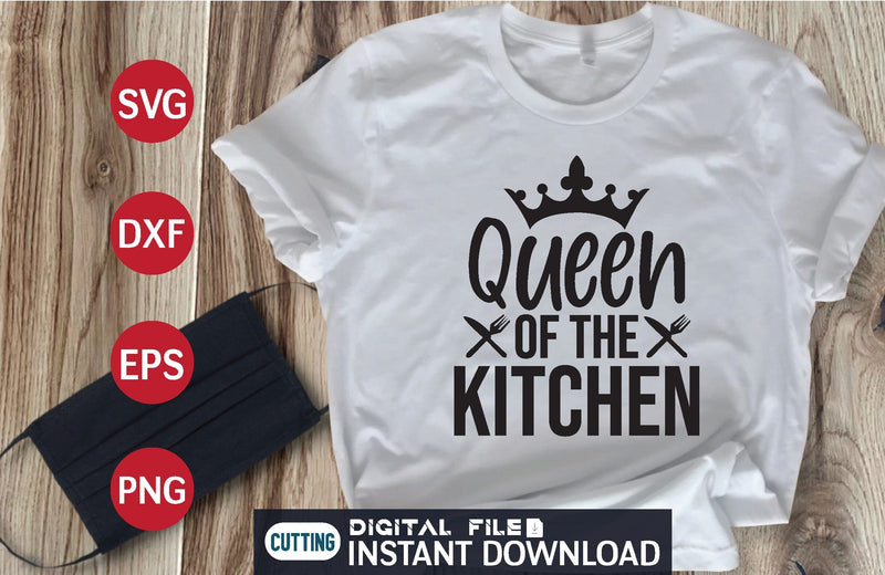 Queen of the Kitchen svg SVG designer krishna 