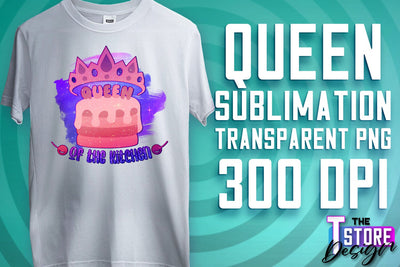 Queen Quotes Sublimation | Queen Design | Queen Sayings Design Sublimation The T Store Design 