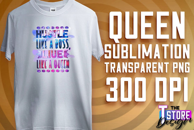 Queen Quotes Sublimation | Queen Design | Queen Sayings Design Sublimation The T Store Design 
