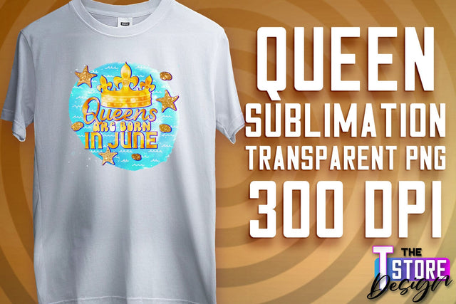Queen Quotes Sublimation | Queen Design | Queen Sayings Design Sublimation The T Store Design 