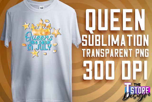 Queen Quotes Sublimation | Queen Design | Queen Sayings Design Sublimation The T Store Design 