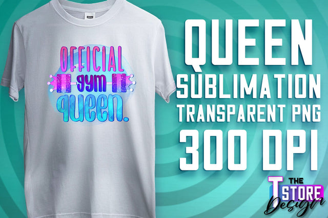 Queen Quotes Sublimation | Queen Design | Queen Sayings Design Sublimation The T Store Design 
